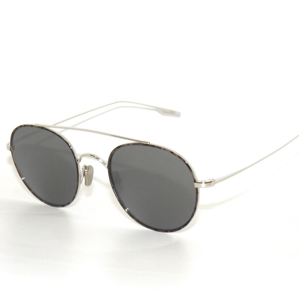 Salt Optics Bridges TS 51 Silver Mirror grey Titanium Polarized Sunglasses